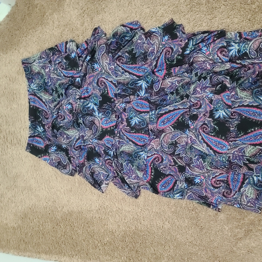 Paisley Print Dress